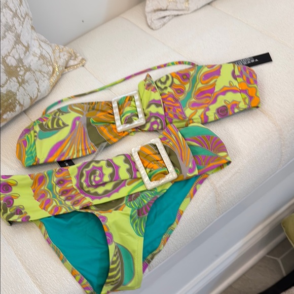 NWT ZINGARA Vibrant Multicolor Women's BIKINI